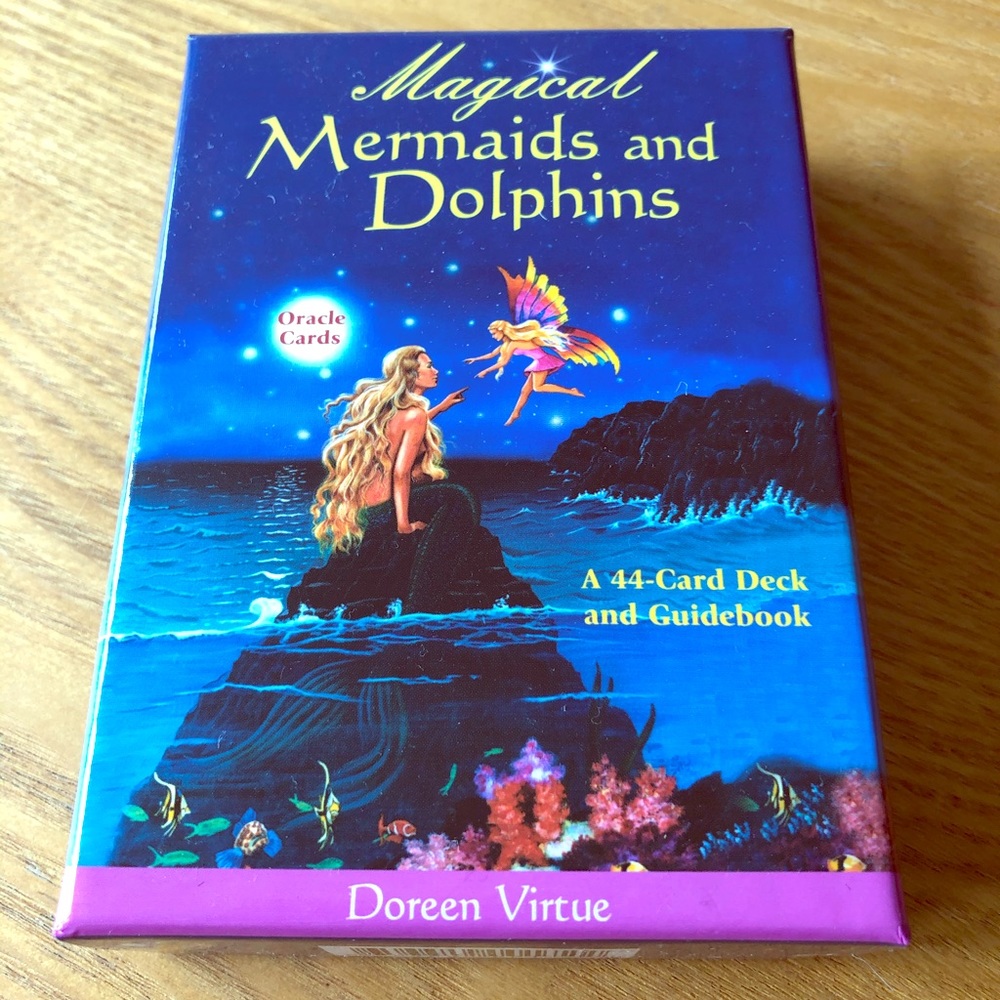 Mermaid and Dolphins oracle cards